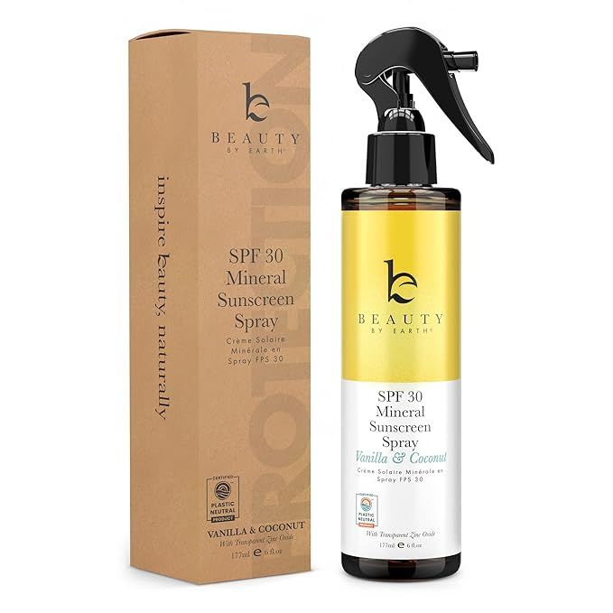 SPF 30 Mineral Sunscreen Spray - Reef Safe Spray Sunscreen for Sensitive Skin for Kids Sunscreen ... | Amazon (US)