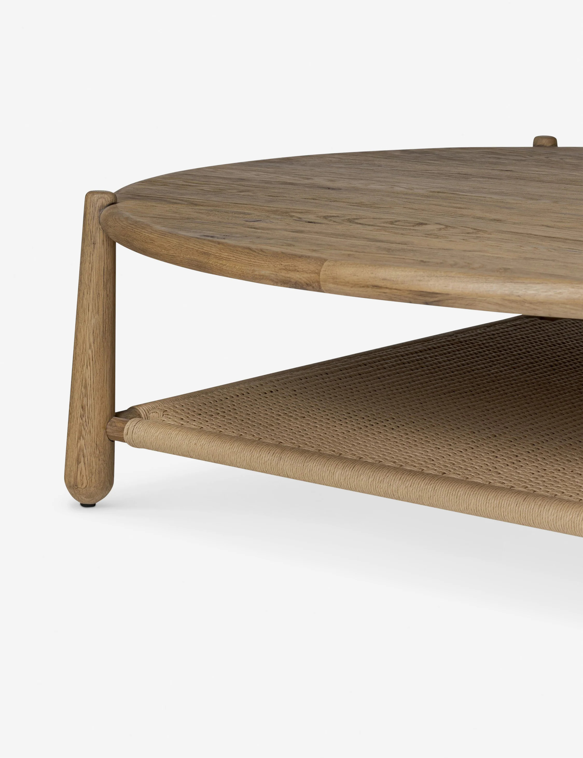 Salvador Round Coffee Table by Amber Lewis x Four Hands | Lulu and Georgia 