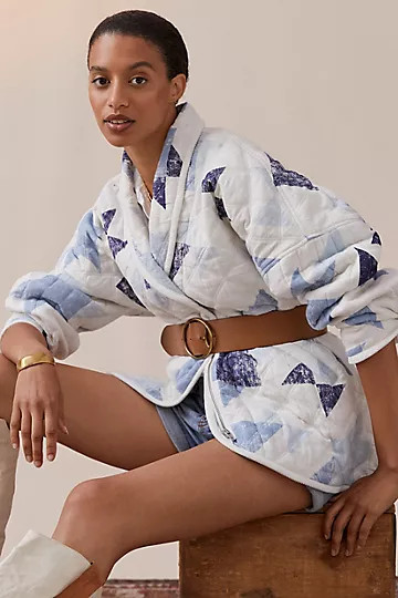 Quilted Patchwork Jacket | Anthropologie (US)