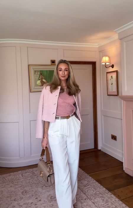 Layering pink in today’s spring look 

#LTKeurope #LTKworkwear #LTKSeasonal