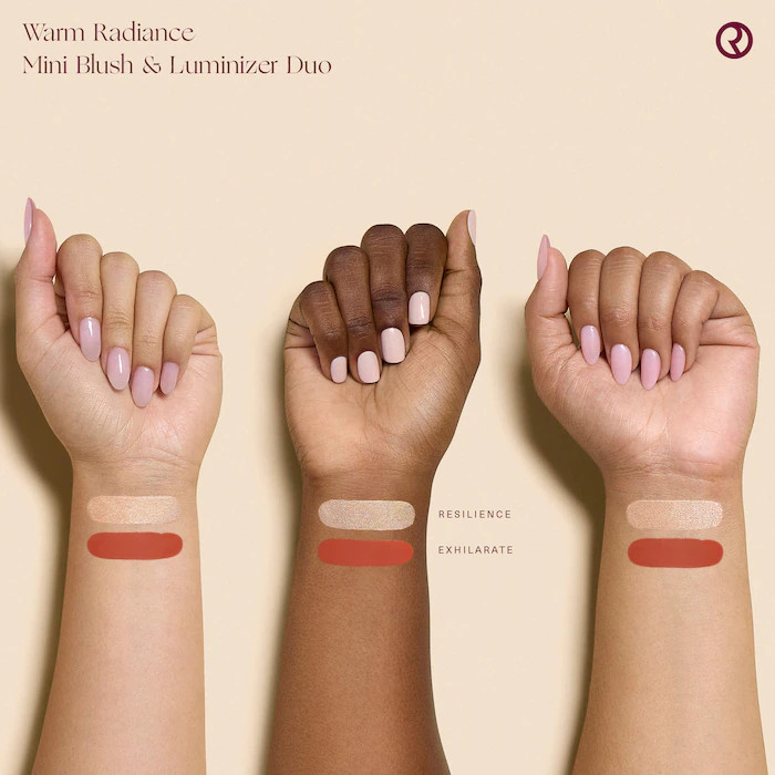 Mini Warm Radiance Blush & Luminizer Duo​ Makeup Gift Set - Rare Beauty by Selena Gomez | Sepho... | Sephora (US)