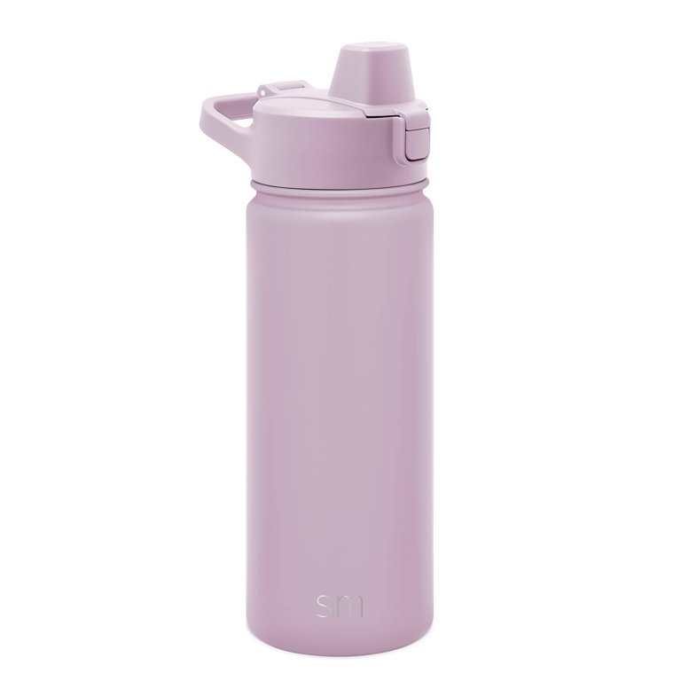 Simple Modern 18 fl oz Insulated Stainless Steel Summit Water Bottle with Silicone Straw Lid|Lave... | Walmart (US)