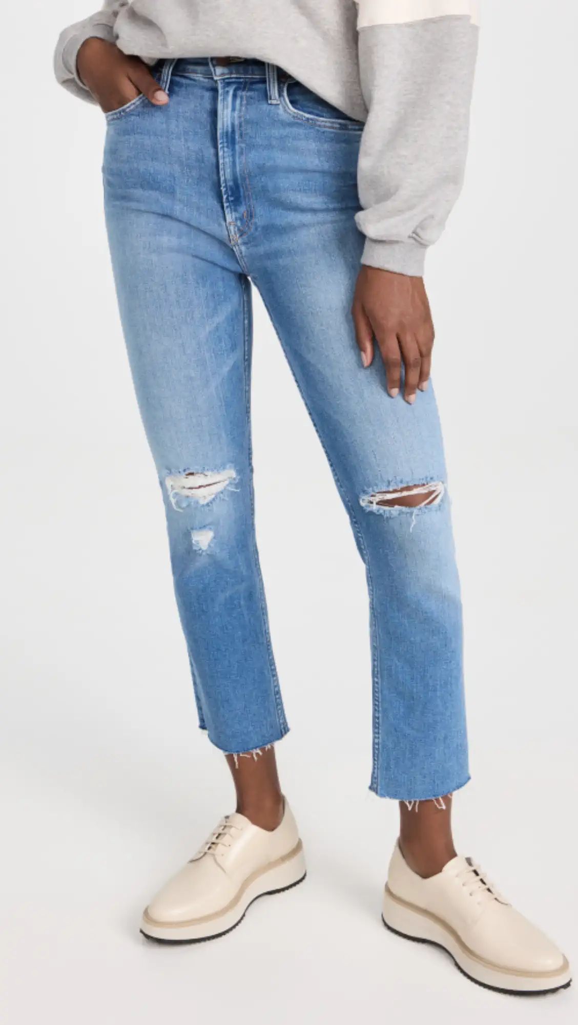 Rider Ankle Fray Jeans | Shopbop