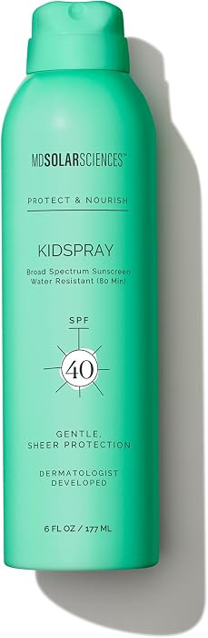 MDSolarSciences KidSpray SPF 40 | Water-Resistant Kids Sunscreen Spray | Vitamin C Antioxidant Fo... | Amazon (US)