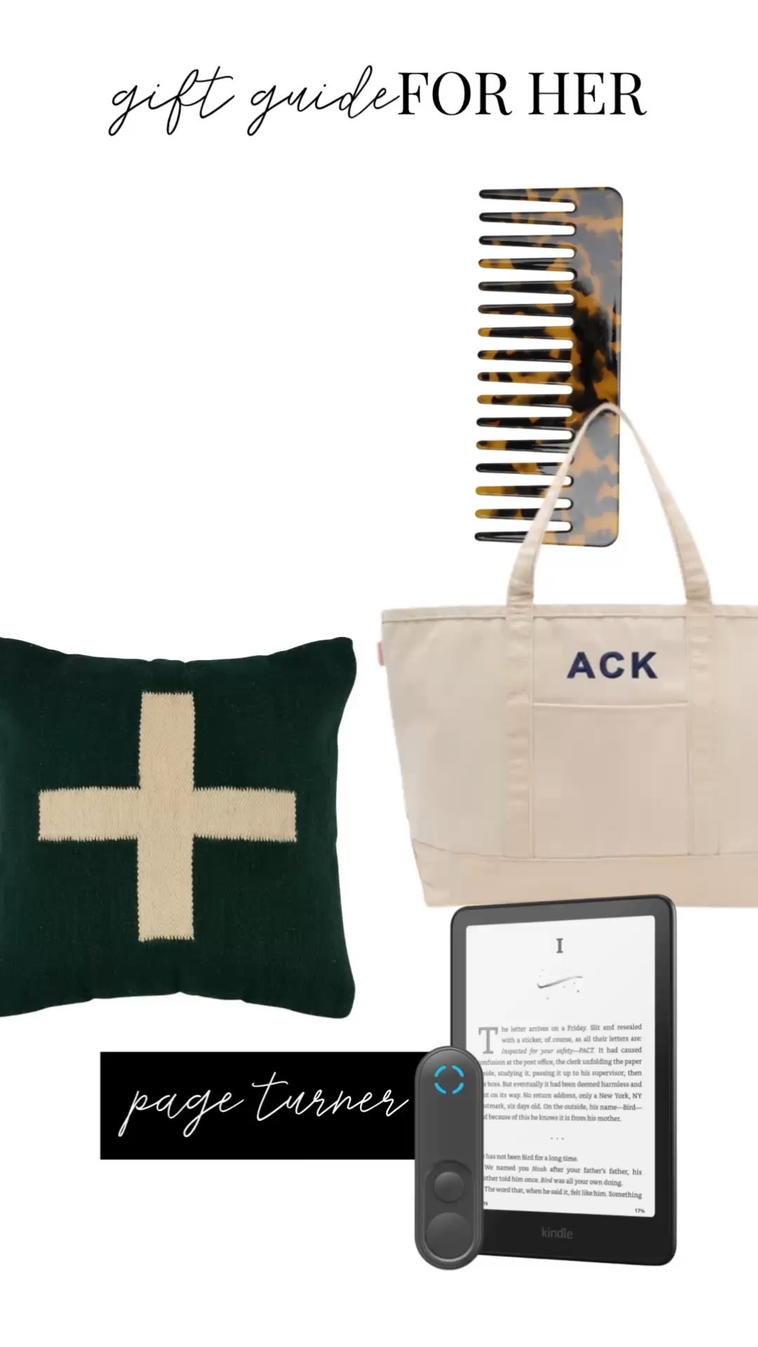 Gift Guide: For Her

#LTKGiftGuide #LTKHoliday #LTKOver40