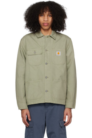 Carhartt Work In Progress - Gray Michigan Jacket | SSENSE