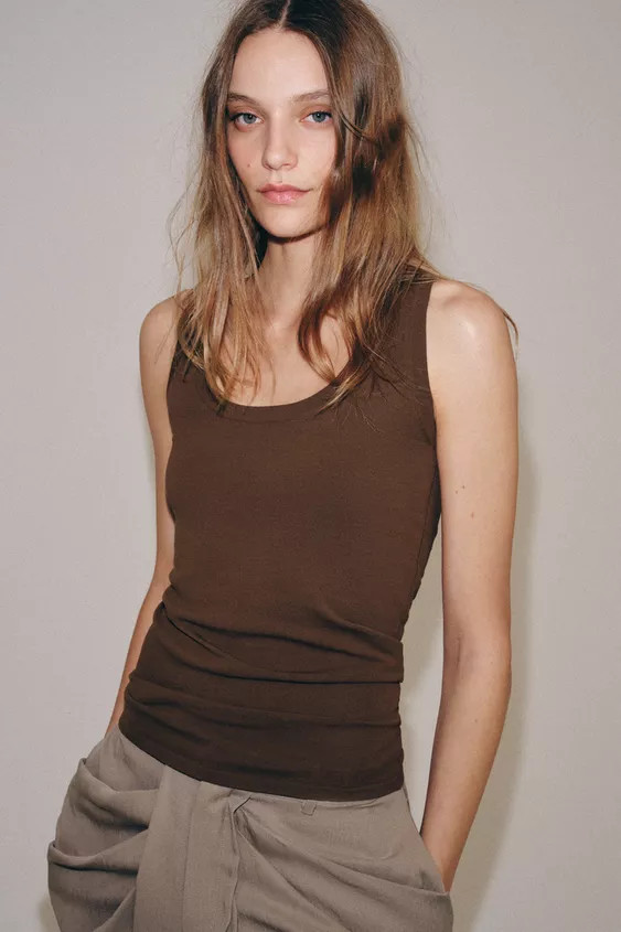EXTRA FINE KNIT TOP | Zara UK