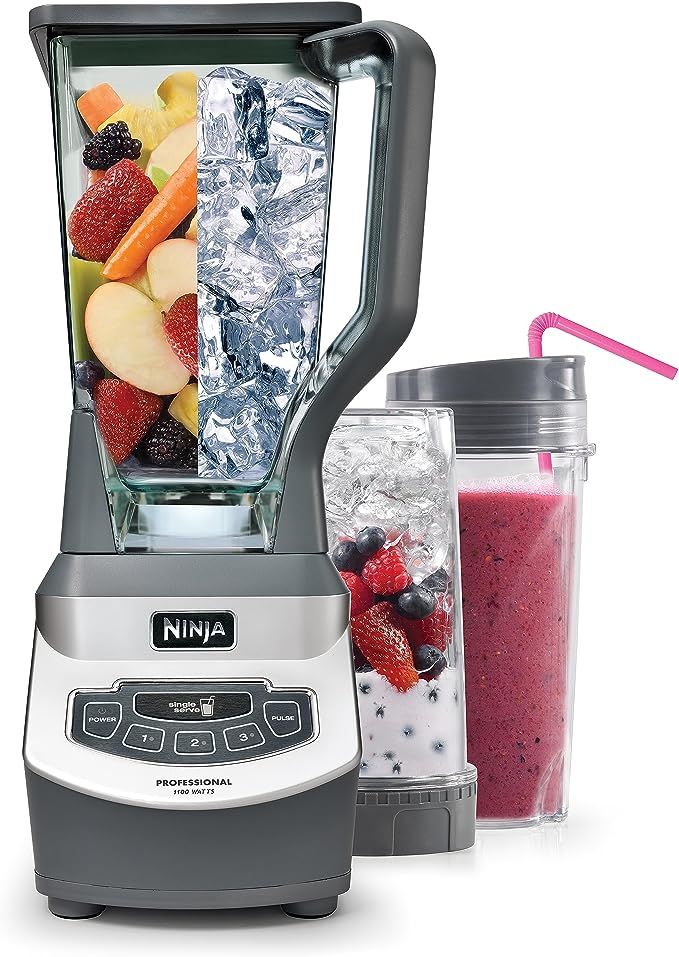 Ninja BL660 Professional Compact Smoothie & Food Processing Blender, 1100-Watts, 3 Functions -for... | Amazon (US)