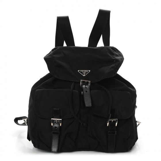 PRADA

Tessuto Nylon Vela Small Backpack Black | Fashionphile