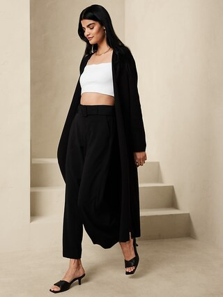 Long Open-Front Sweater | Banana Republic Factory