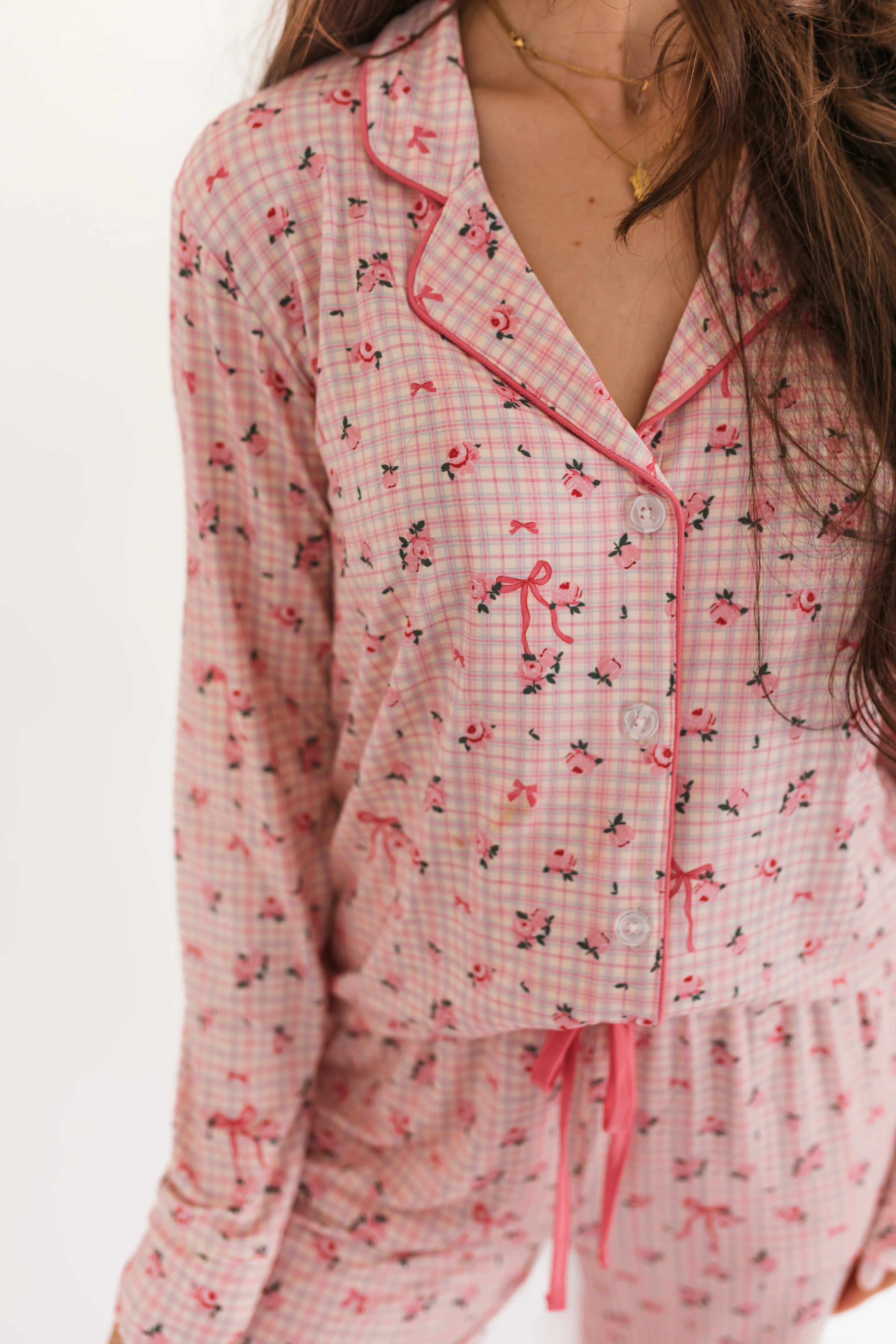 Charlotte Women's Long Sleeve Set | In My Jammers