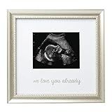 Lil Peach We Love You Already Sonogram Keepsake Frame, Perfect Gift for Expecting Parents, Pregnancy | Amazon (US)