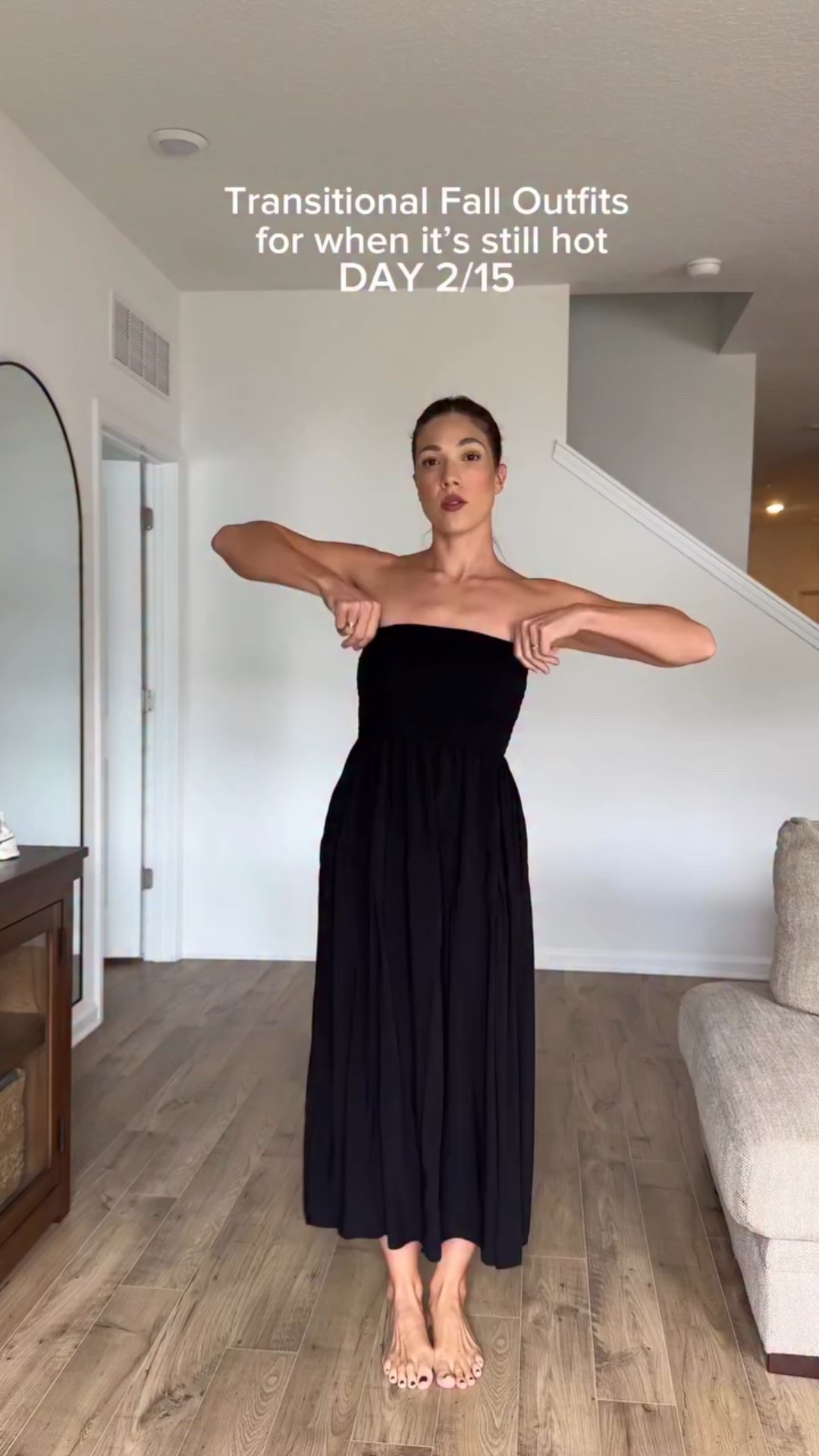 Day 2 of What to Wear for Fall when it’s still hot! And today we are bringing out the boots 👢

🤎 lightweight tube dress
🖤 vintage Coach shoulder bag
🤍 a checked button-down for layering (or just to drape)
🖤 black cowboy boots for that early fall edge

Don’t forget to save for inspo!

#earlyfallstyle #transitionaloutfits #falloutfitinspo #whatwearnow #fallfashion2025 #falloutfitideas #hotfalloutfits #thriftedstyle #vintagecoachbag