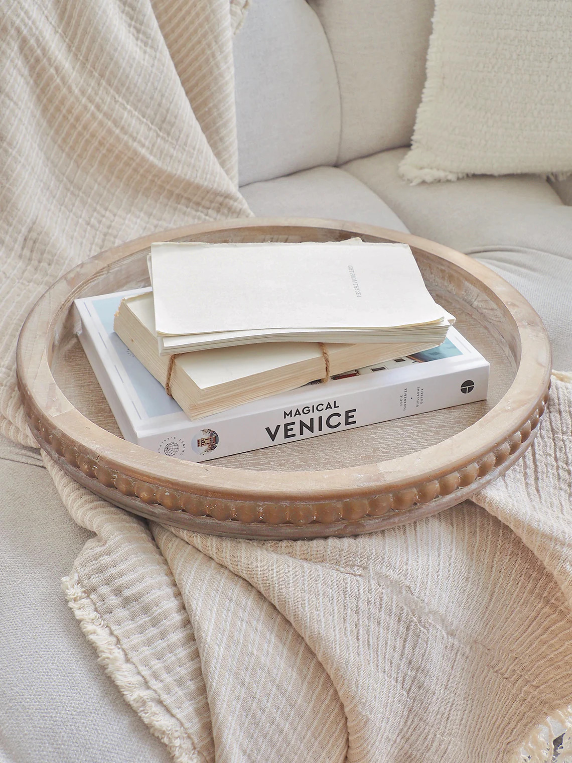 Lynette Wood Tray | The Cross Decor & Design