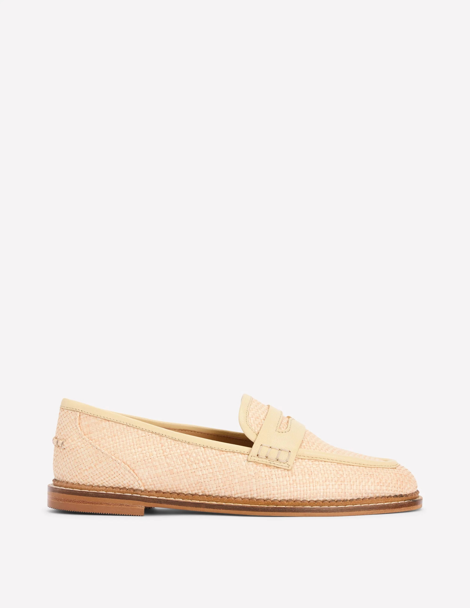 Nya Penny Loafers-Natural | Boden (US)