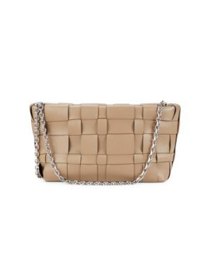 Odita Lattice Leather Pouch | Saks Fifth Avenue