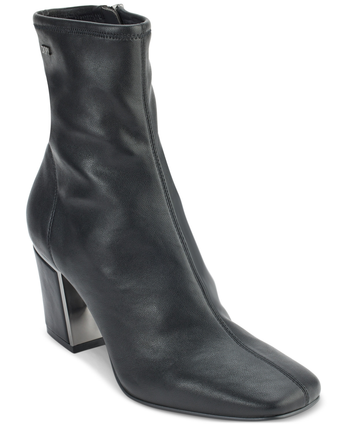 Dkny Women's Cavale Stretch Booties - Black Smooth | Macy's