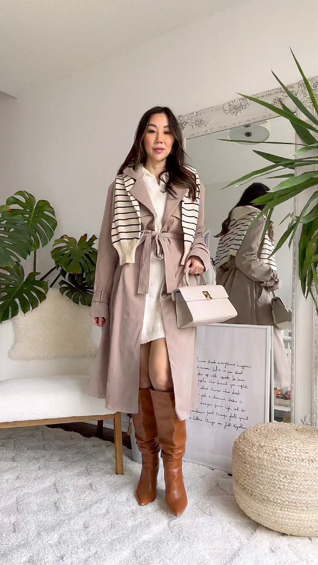 Favorite fall jackets I’ve been living in 💖 a classic trench coat, cropped trench coat, puffer coat and tweed jacket. 🧥 Which is your fave? 

M
#falloutfitideas #winteroutfits #casualstyle #jacketstyle #classyfashion #neutraloutfit

#LTKworkwear #LTKSeasonal #LTKfindsunder100