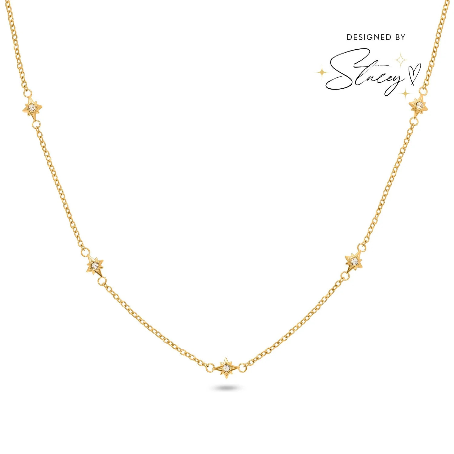 Written In The Stars Chain Necklace (Gold) | Abbott Lyon