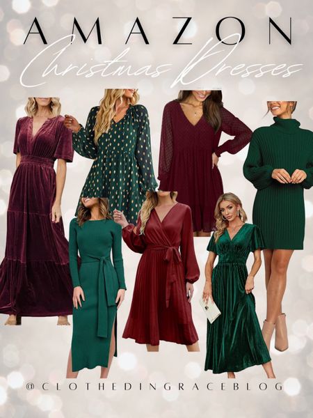 Amazon Christmas dresses 

#LTKHoliday #LTKSeasonal