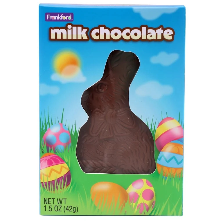 Frankford Easter Solid Milk Chocolate Bunny | Walmart (US)