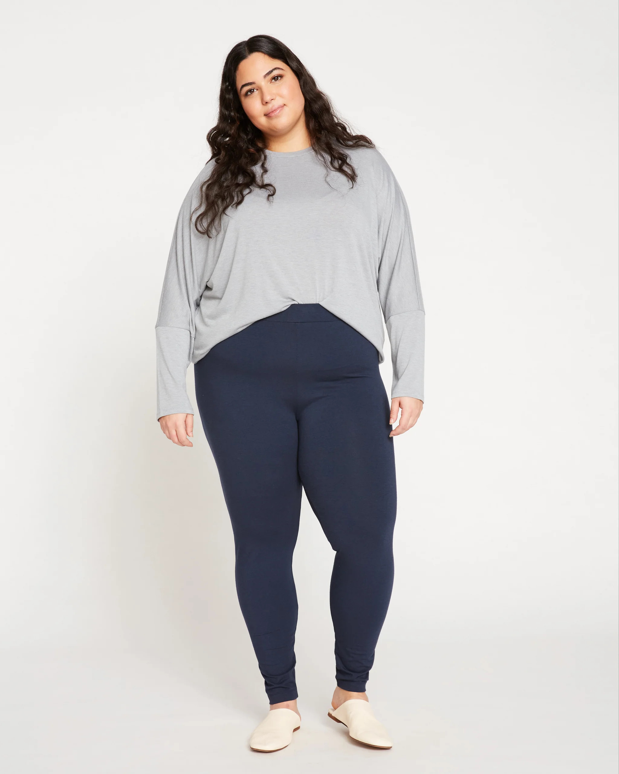 Roya Leggings 27 Inch - Navy | Universal Standard