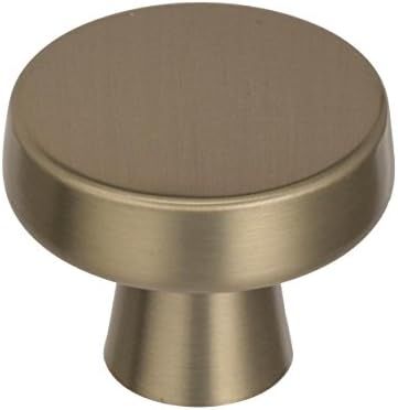 Amerock BP55270BBZ Blackrock 1-5/16" Diameter Cabinet Knob, 1-5/16 Inch (33 Millimeter), Golden C... | Amazon (US)