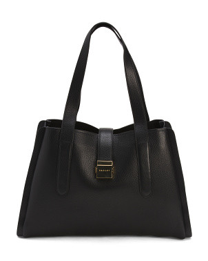 Leather Sloane Street Large Zip Top Shoulder Bag | Handbags | Marshalls | Marshalls