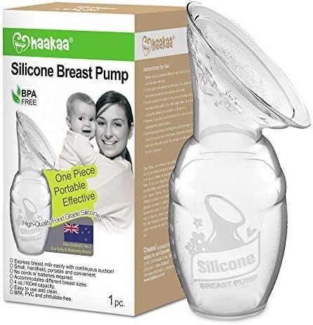 Haakaa Manual Breast Pump 4oz/100ml, New Style | Amazon (US)