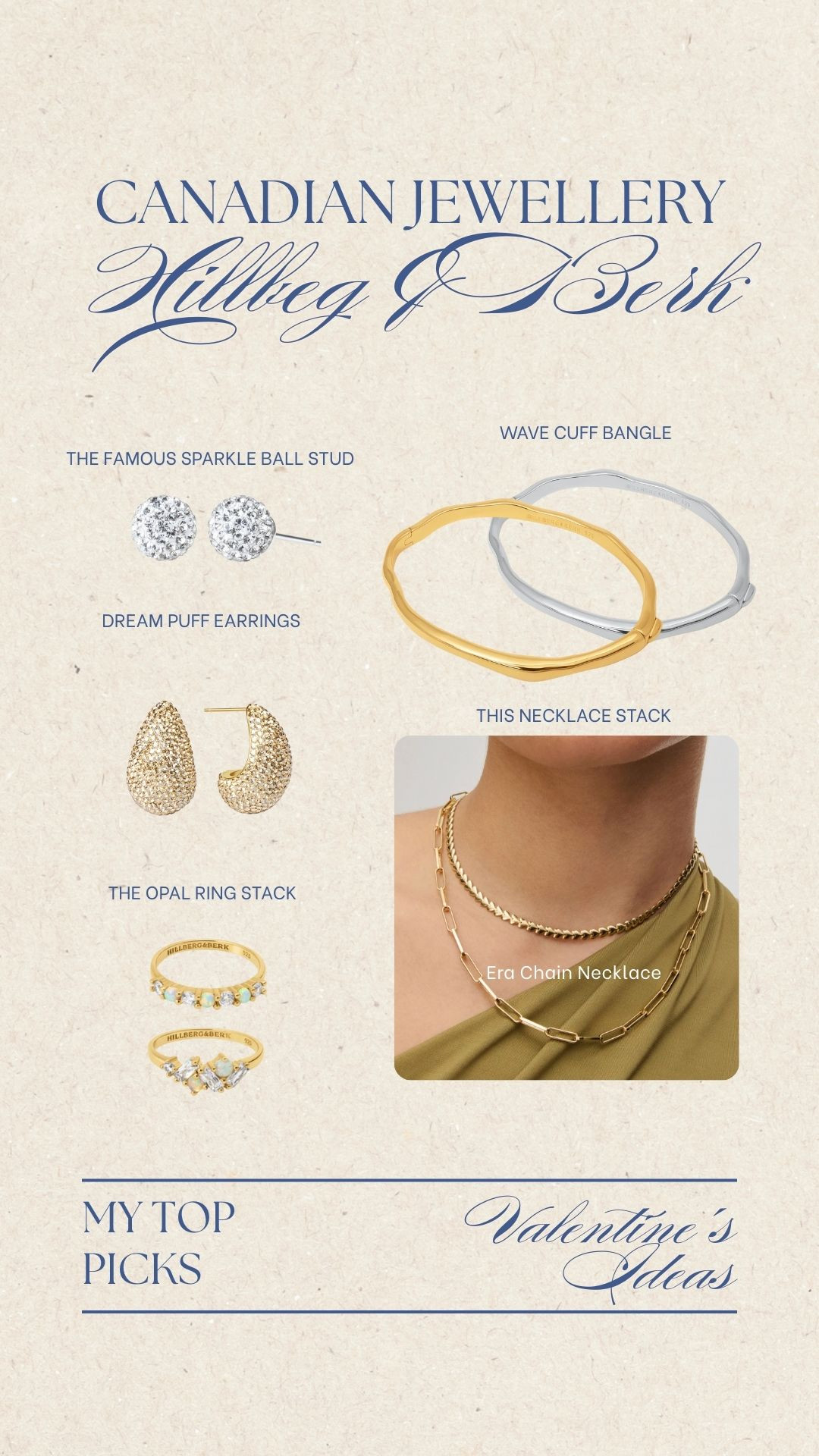 ✨ Sparkle Season Alert: My Hilberg & Berk Valentine's Picks! ✨

Last night, I had the joy of revisiting the beautiful world of Hillberg & Berk at Lime Ridge Mall, where their CEO, Rachel, welcomed us into a universe of sparkle. If you're looking for that perfect Valentine's Day gift or a little treat to brighten your winter days, this Canadian, female-founded jewelry brand is your go-to. I’ve known and loved their pieces for over a decade, and trust me—they last beautifully and feel so comfortable, even for sensitive ears. Plus, did you know they're sponsoring our Canadian Olympic team? You’ll spot our athletes shining in Hilberg & Berk! Check out my top picks to add some iconic sparkle to your jewelry collection. 

#HilbergandBerk #ValentinesDayGifts #CanadianJewelry #FemaleFounded #LTKJewelry  

 #LTKcanada #LTKwedding #LTKgiftguide