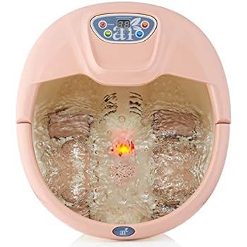 ArtNaturals Foot Spa Massager with Heat – Lights and Bubbles - Soothe and Relax Tired Feet with... | Amazon (US)