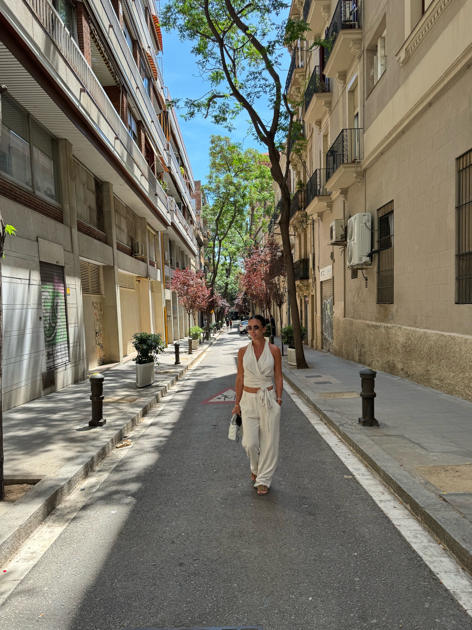 Daytime look for Barcelona! This was stylish & super comfy! The pants run pretty big so definitely size down & same with the top! Love the baggy look and the pants are also adjustable at the waist! I’m wearing an xs and could probably even do a xxs if it was available! 

#LTKStyleTip #LTKTravel #LTKActive