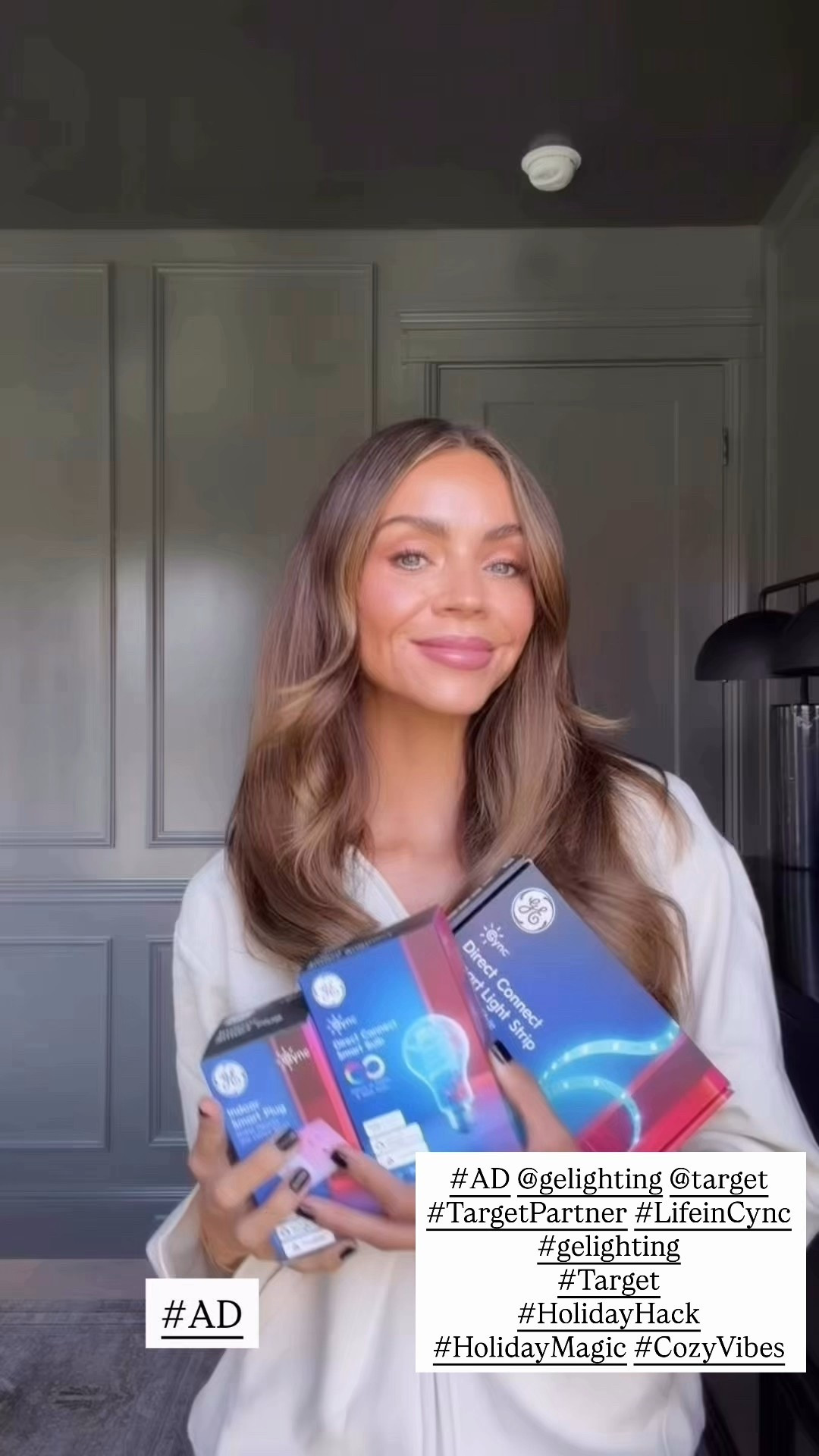 
🎄✨#AD Holiday vibes? Set. Mood lighting? Done. Tree on Cync Smart Plug? You know it. Smart holiday season powered by @GElighting @target💡 #targetpartner #LifeinCync #gelighting #Target #HolidayHack #HolidayMagic #CozyVibes @shop.ltk #liketkit 