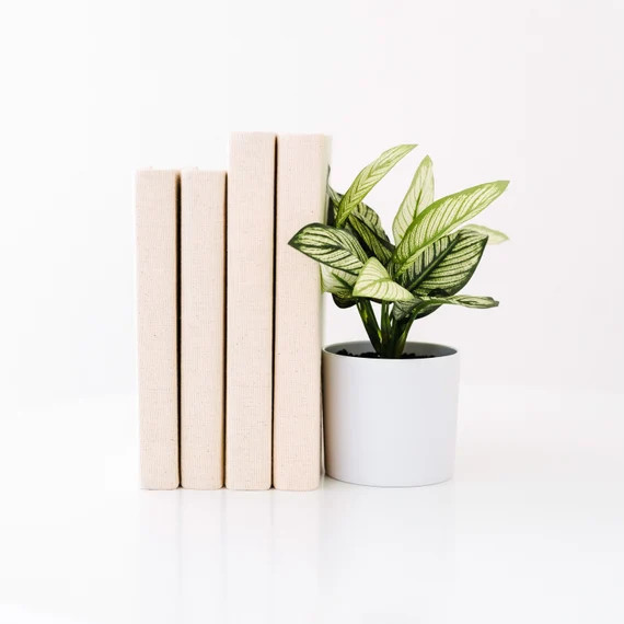 Individual Coffee Table BooksLinen Covered BookCoastal Shelf | Etsy | Etsy (US)