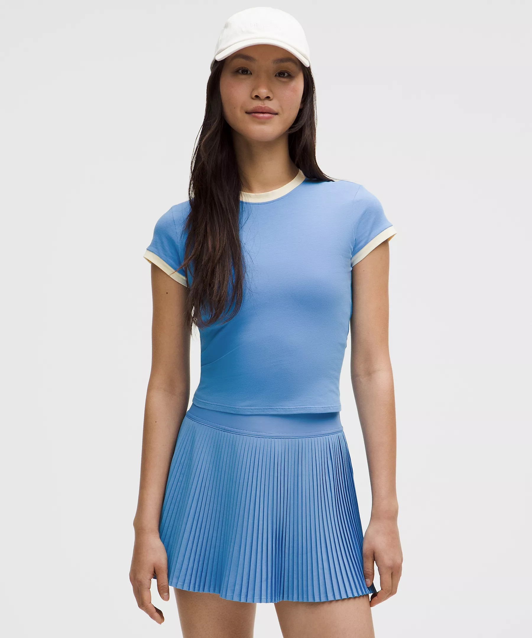 Organic Cotton Ringer Baby Tee | Women's Short Sleeve Shirts & Tee's | lululemon | Lululemon (US)