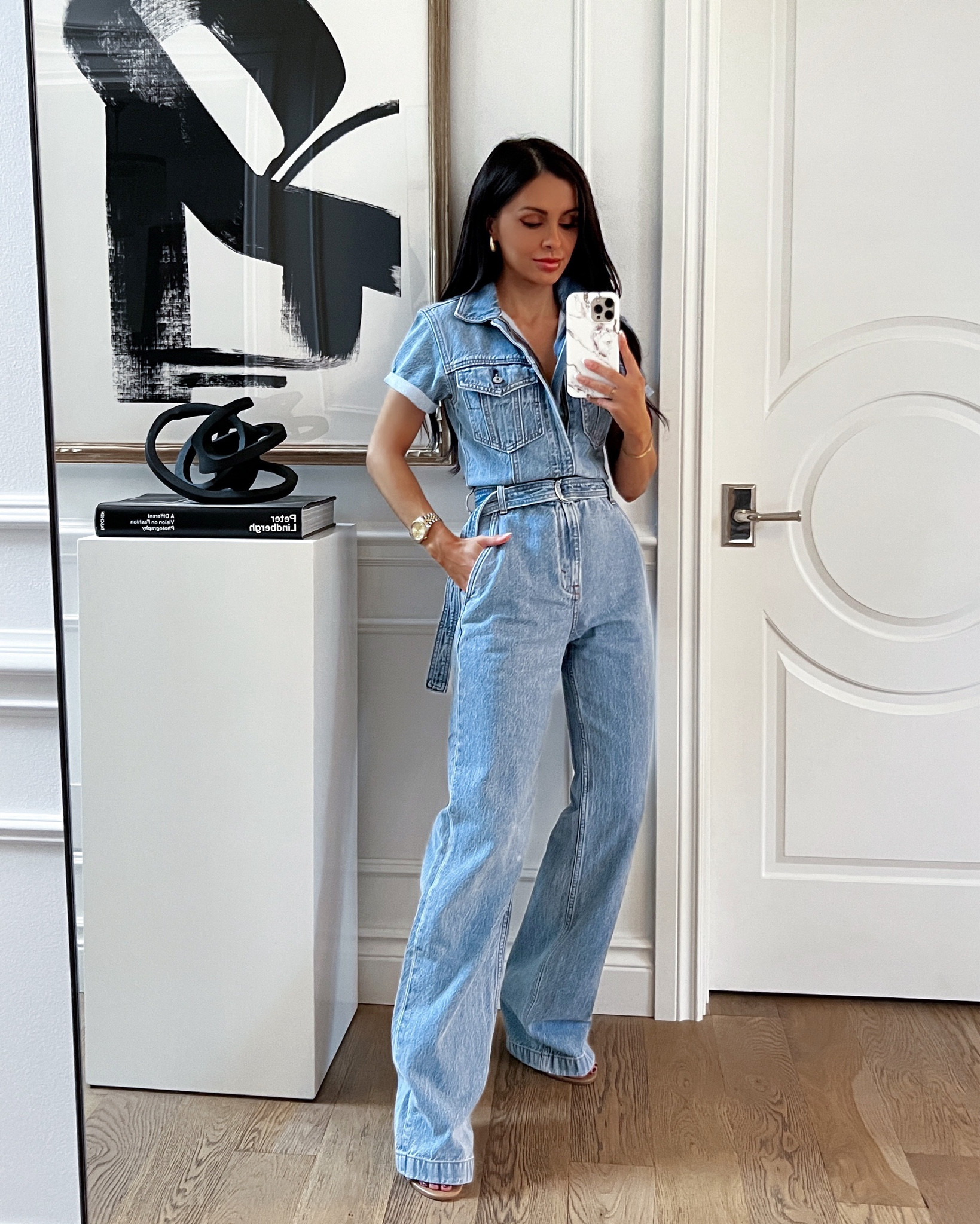 Abercrombie denim jumpsuit wearing an XSP petite 
Take 20% off with code AFLTK


#LTKSale #LTKfindsunder100 #LTKsalealert