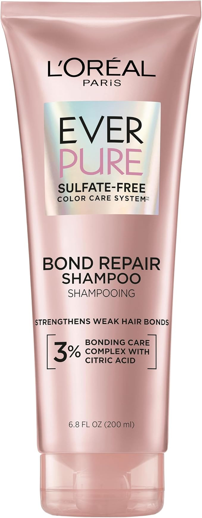 L'Oreal Paris EverPure Strengthening Shampoo with StrongCore Science, Repairs, Strengthens, Reinf... | Amazon (CA)