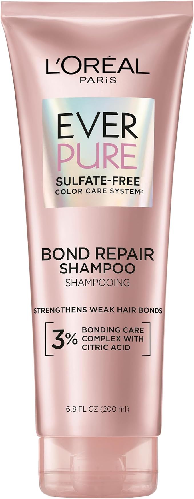 L'Oreal Paris EverPure Strengthening Shampoo with StrongCore Science, Repairs, Strengthens, Reinf... | Amazon (CA)