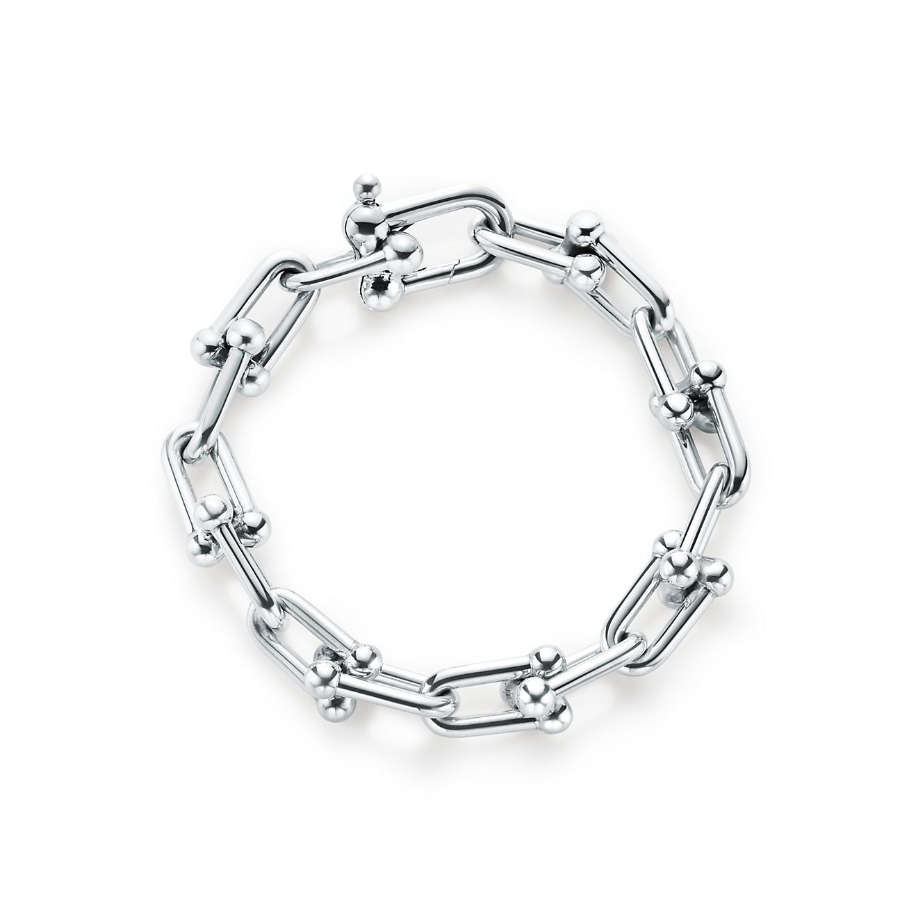 Tiffany City HardWear link bracelet in sterling silver, medium. | Tiffany & Co. | Tiffany & Co. (UK)