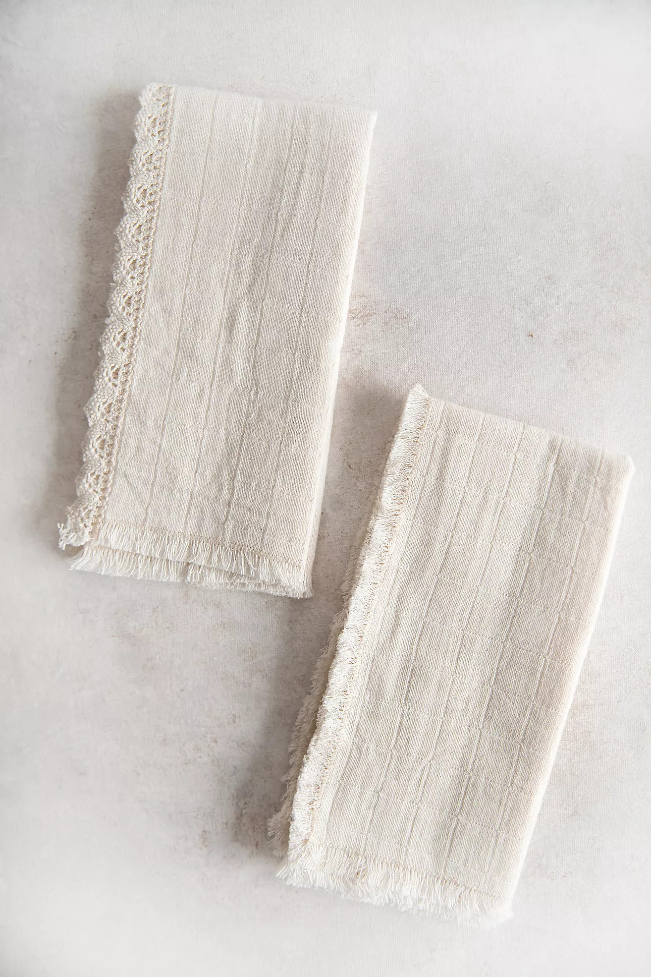 Roan Iris Pointelle Lace Napkin Set | Anthropologie (US)
