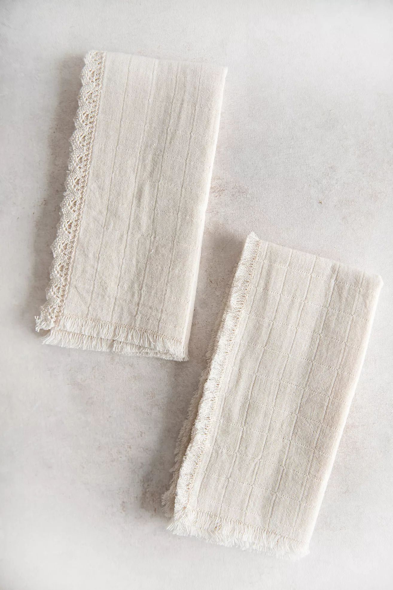 Connected Goods Pointelle Lace Napkin Set | Anthropologie (US)