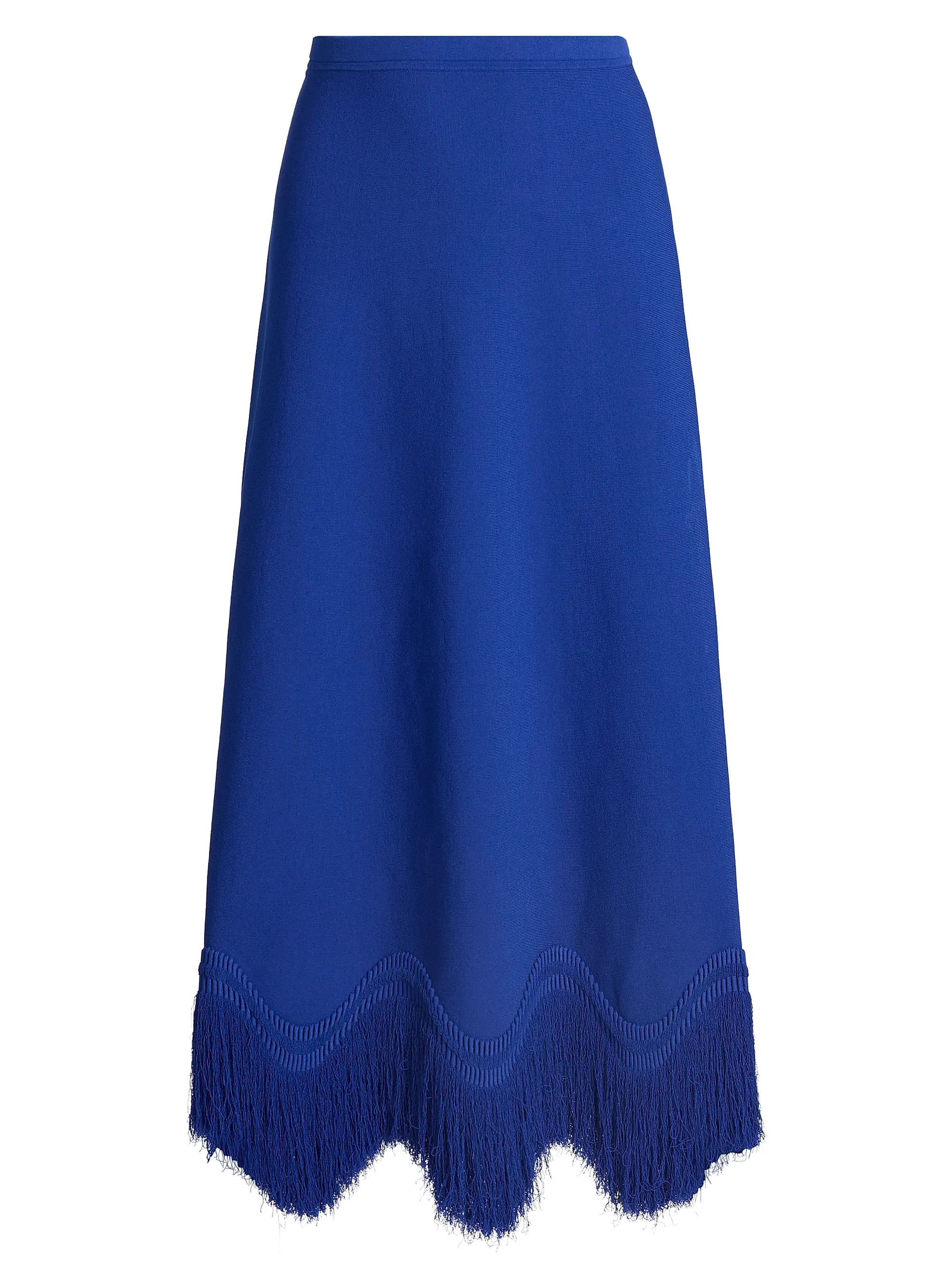 Ulla Johnson Paulina Fringed-Hem Maxi Skirt | Saks Fifth Avenue | Saks Fifth Avenue