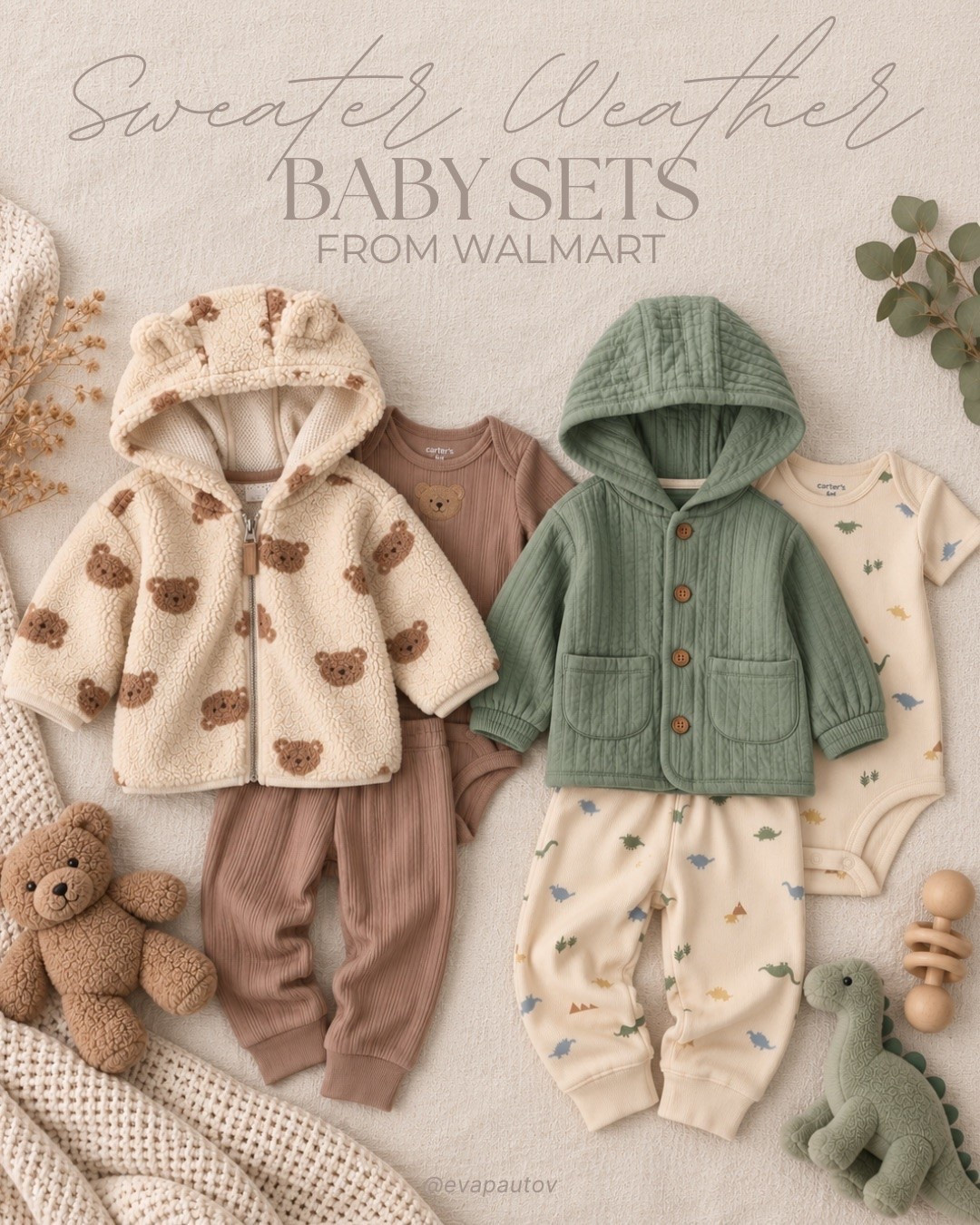 Cozy little Walmart sets made for chilly days 🤎 soft, warm, and so cute for keeping your little one bundled up all season long 🍂 these are the sweetest fall finds!

*affiliate link

#LTKSaleAlert #LTKBaby #LTKKids