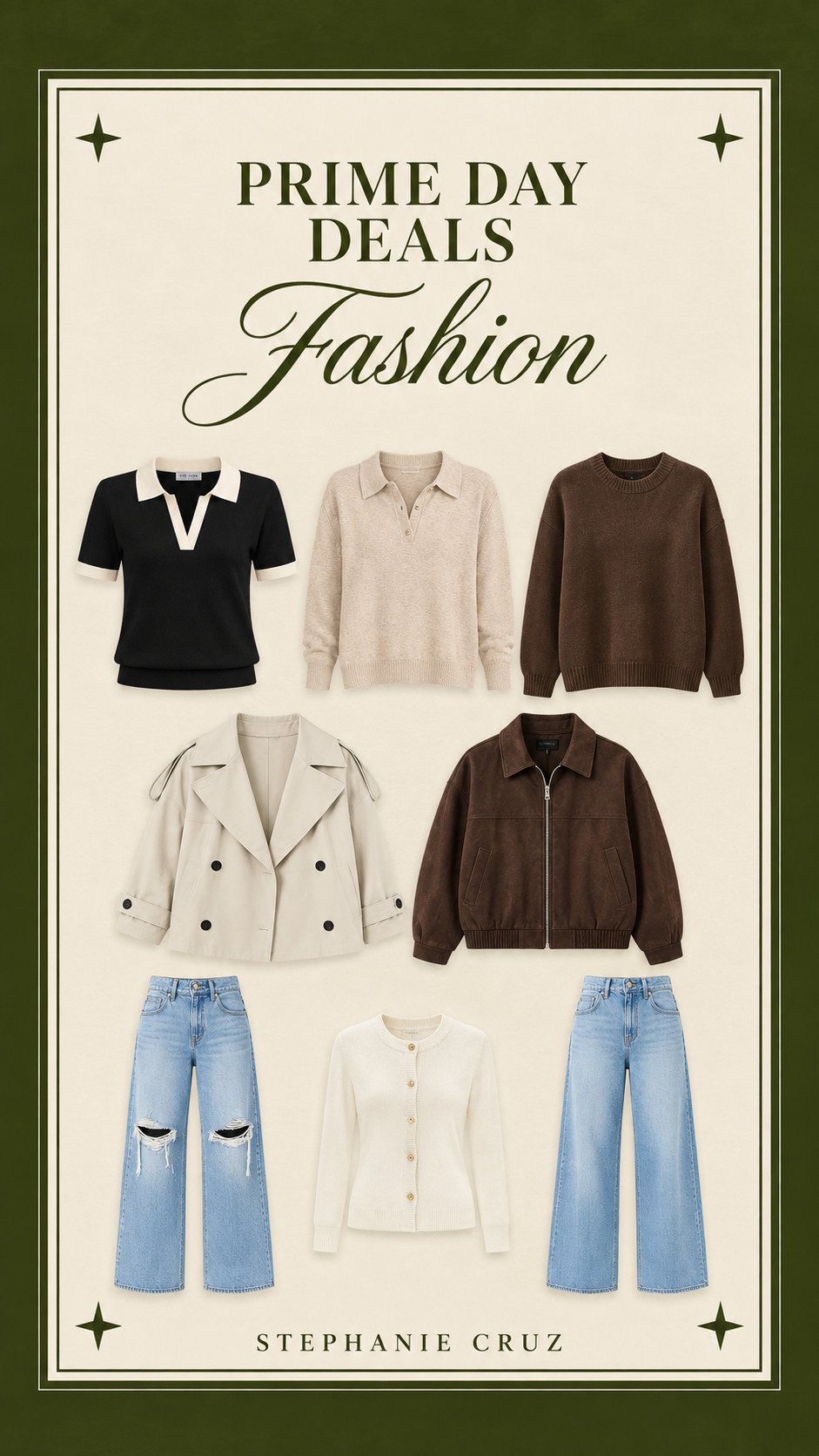 Prime Day fashion finds worth adding to your cart ✨ Elevated staples, cozy layers, and timeless pieces—all in one scroll. 🤎

#PrimeDay #PrimeDayDeals #AmazonFashion #AmazonFinds 

 #LTKgrwm #LTKootd #LTKSaleAlert