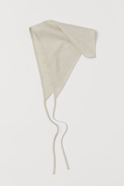 Linen-blend Headscarf | H&M (US + CA)