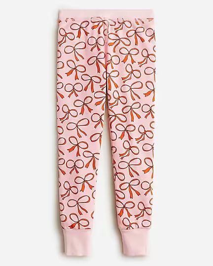 Girls' long-sleeve printed sleep set | J.Crew US