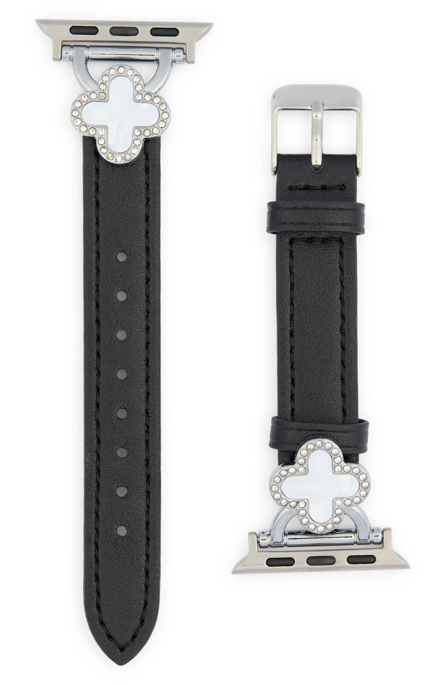 RItech Clover Leather Apple Watch® Watchband | Nordstromrack | Nordstrom Rack