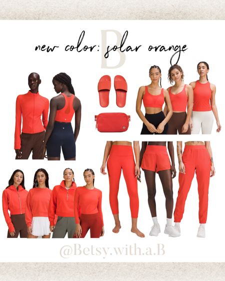 I love when lululemon releases new colors. I love it even more when it’s a bright orangey red like the new SOLAR ORANGE. 🔥🔥🔥


#LTKunder100 #LTKfit #LTKSeasonal