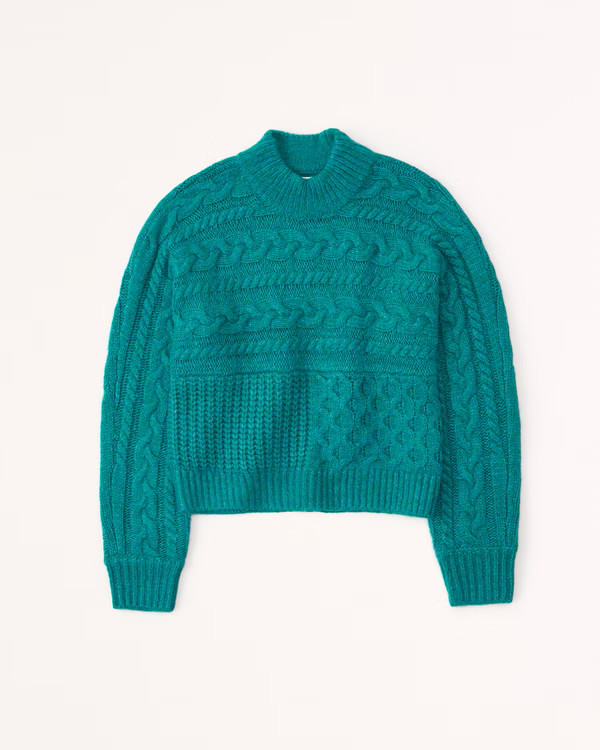 Cable Crew Dolman Sweater | Abercrombie & Fitch (US)
