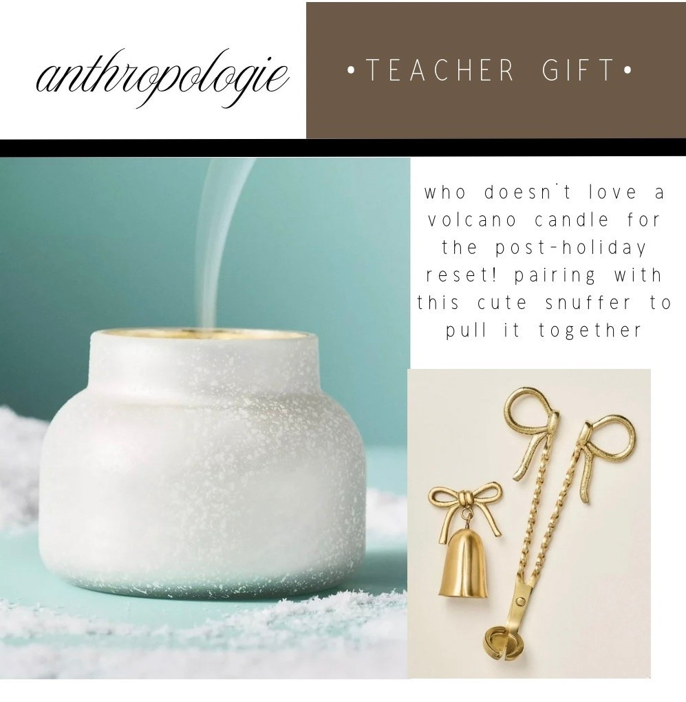 Teacher gift idea! We all love to gift a great candle, but pairing with a snuffer will help to finish the gift and leave your recipient saying WOW!

#LTKHoliday #LTKGiftGuide #LTKCyberWeek